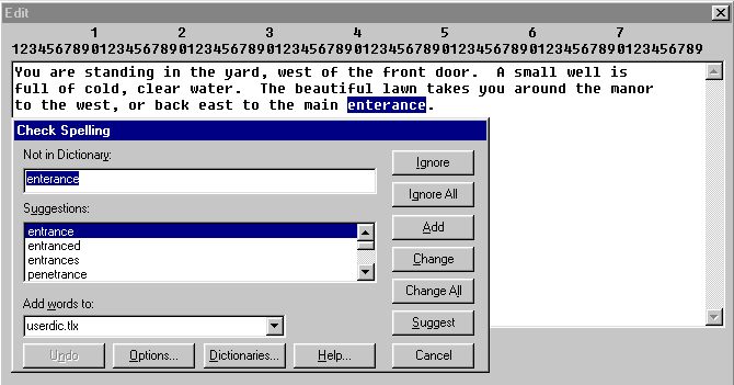 Spell check example - 10K